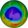 Antarctic Ozone 2007-09-27